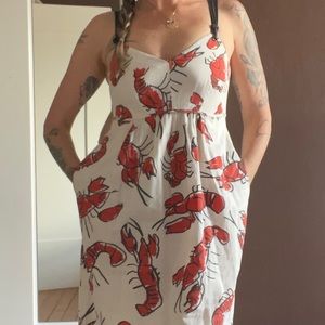 Vintage Lobster Dress
